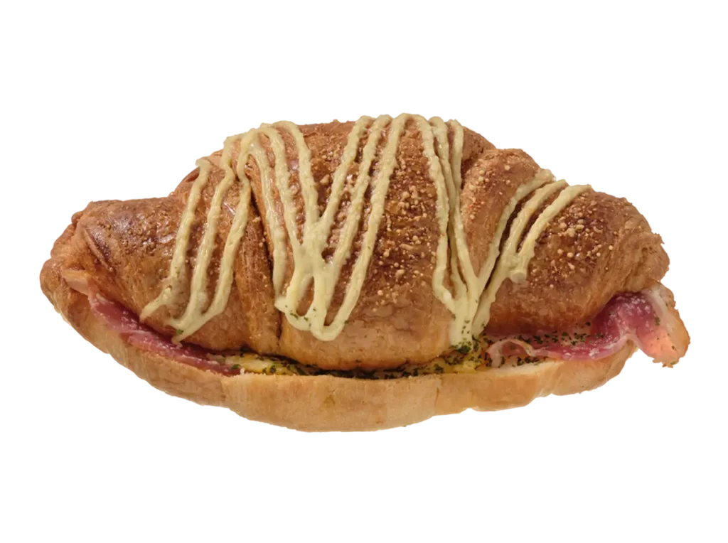 クロワッサン ベーコンエッグ｜セブンイレブン モンドール新商品