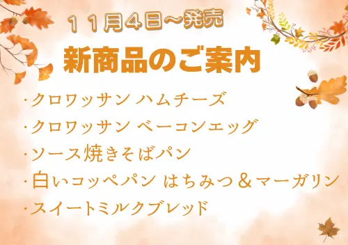 11月11日発売新商品リンクバナー