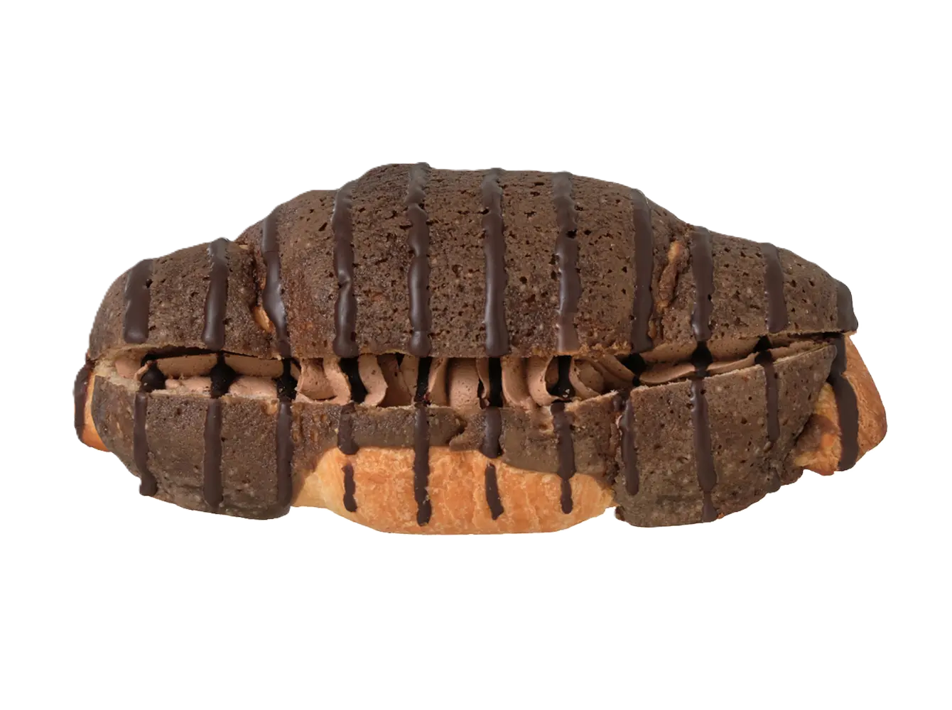 チョコホイップクロワッサン｜宮崎・鹿児島のセブンイレブンパン by モンドール