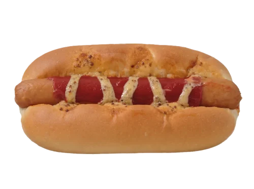 粗挽きポークフランク 粒マスタードマヨ使用｜宮崎・鹿児島のセブンイレブンパン by モンドール