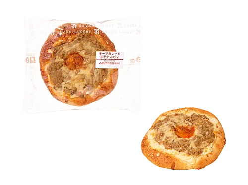 キーマカレーとポテトのパン｜宮崎・鹿児島のセブンイレブンパン by モンドール
