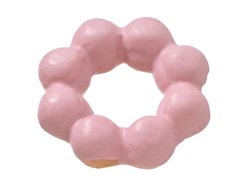 もちもち食感リングドーナツ いちご｜宮崎・鹿児島のセブンイレブンパン by モンドール