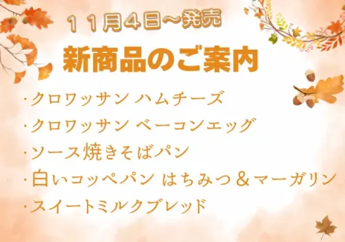 11月11日発売新商品リンクバナー