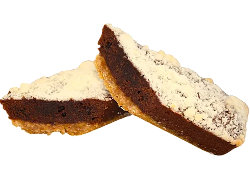 ザクっと濃厚ショコラバー（断面）｜宮崎・鹿児島のセブンイレブンパン by モンドール